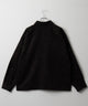 フェイクスウェードハーフZIPシャツ（LS）