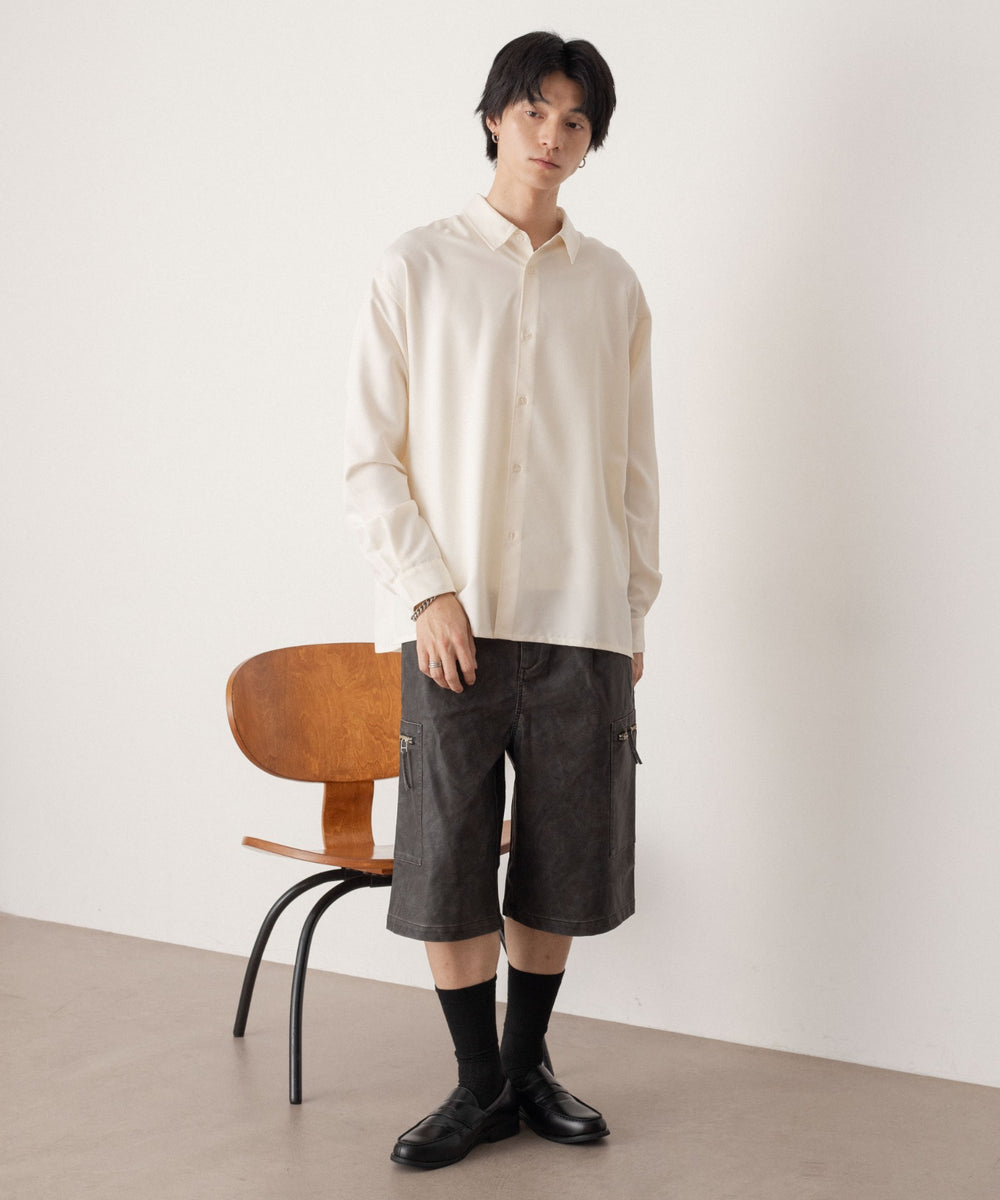 オフホワイト モデル：180cm L着用