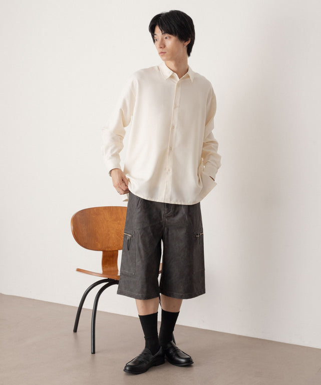 オフホワイト モデル：180cm L着用