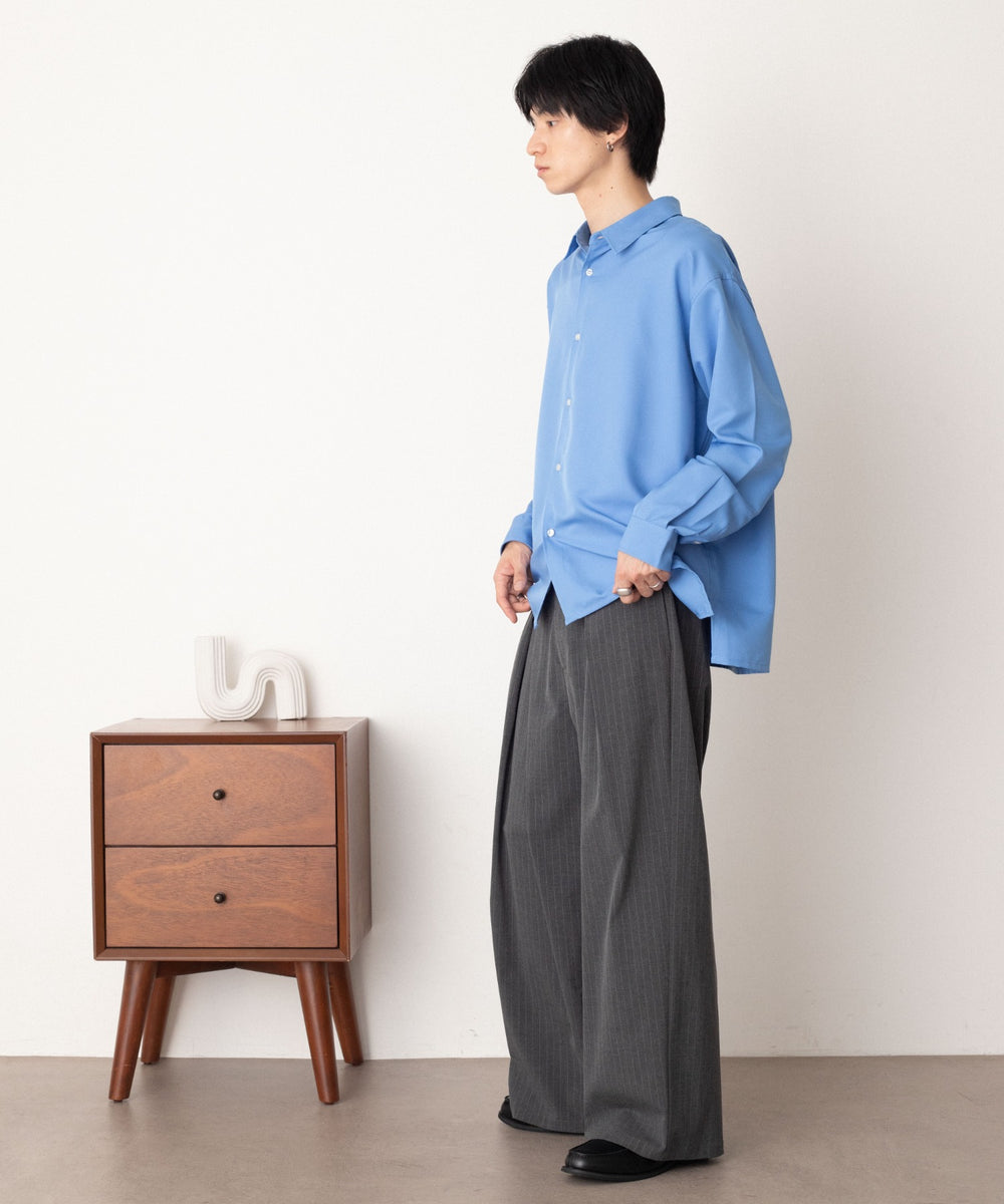 グレーストライプ モデル：180cm L着用