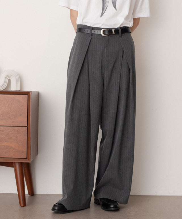 グレーストライプ モデル：180cm L着用
