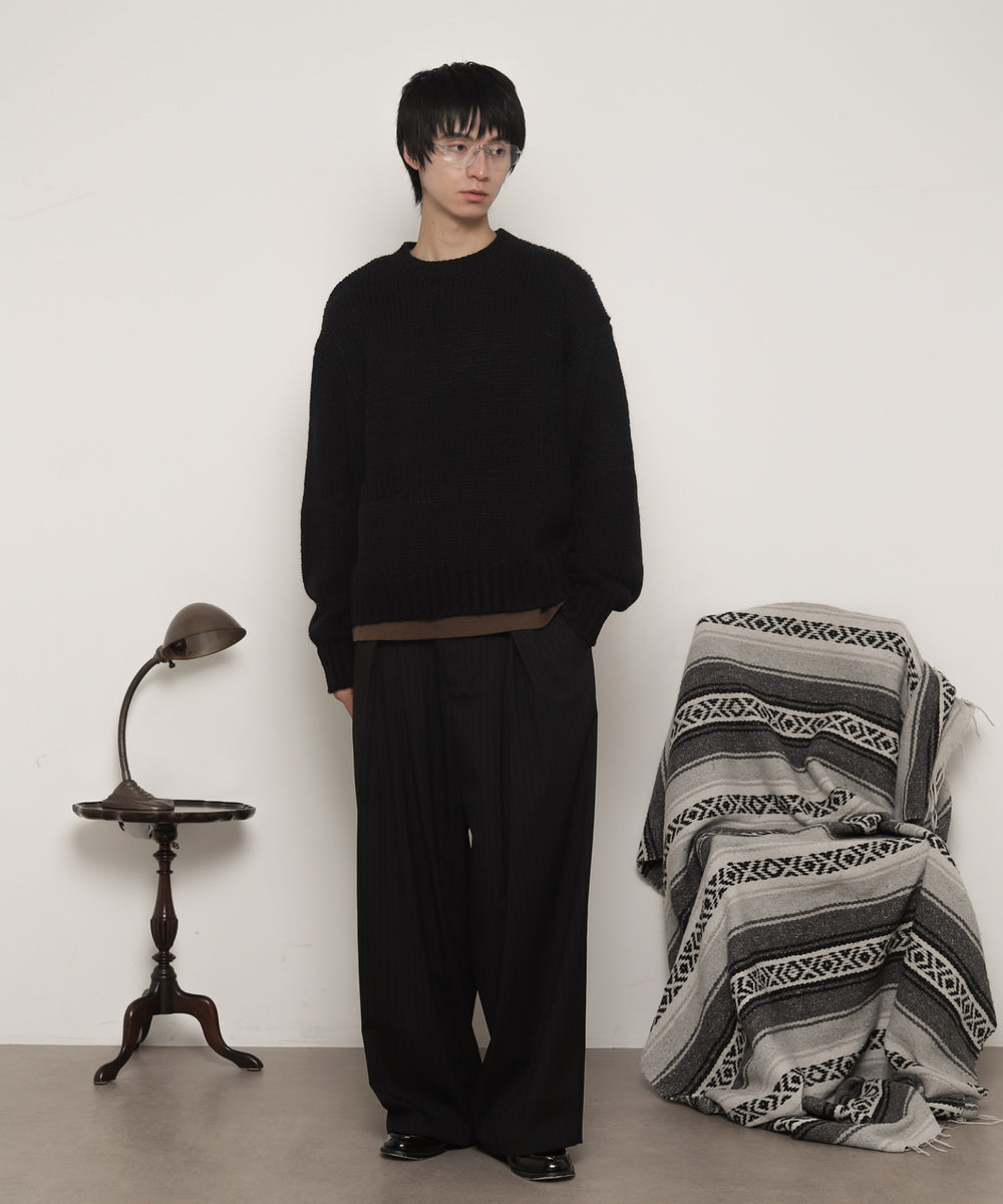 ﾌﾞﾗｯｸ モデル：180cm L着用