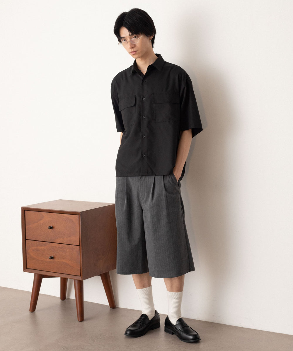 グレーストライプ モデル：180cm L着用