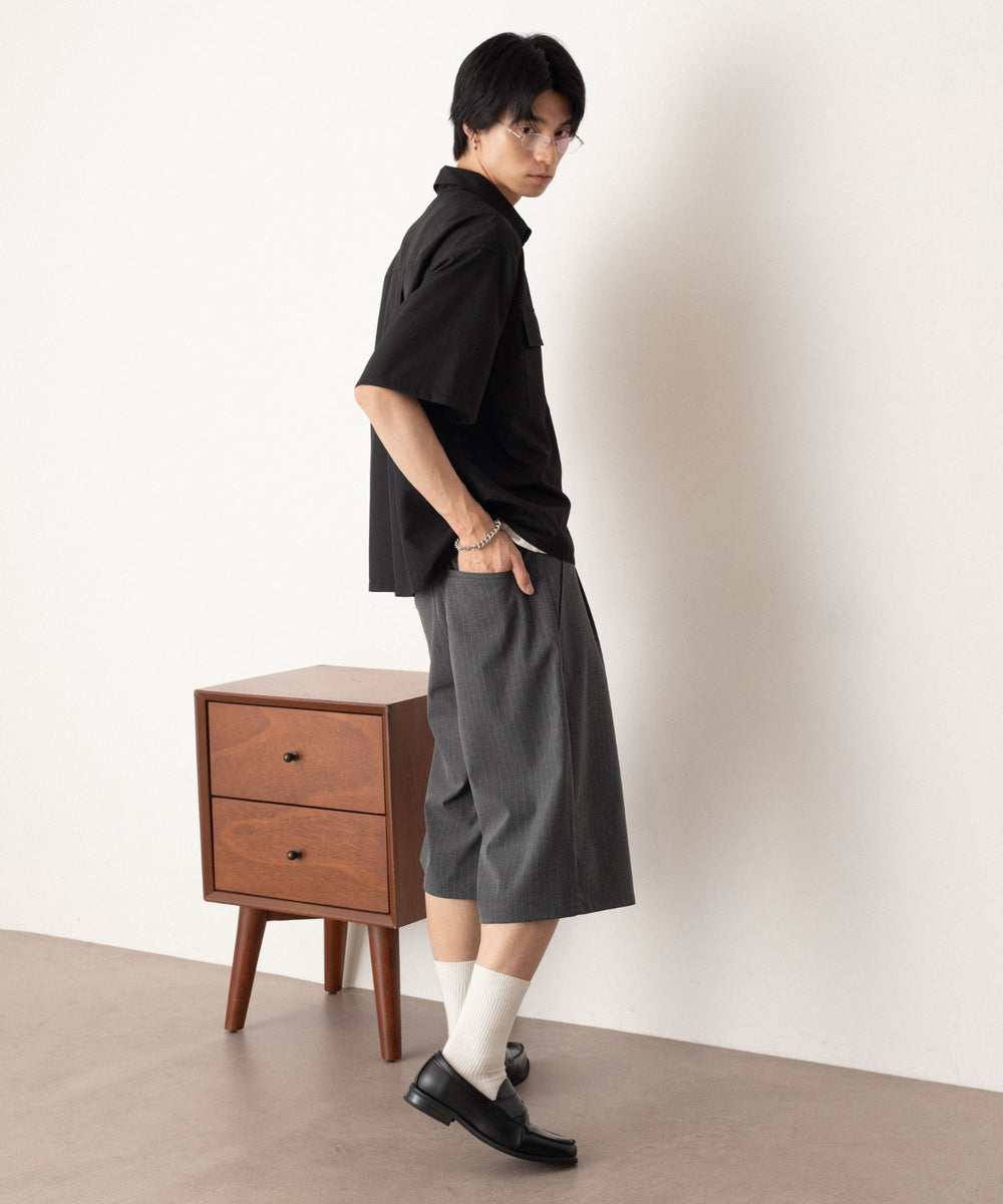 グレーストライプ モデル：180cm L着用
