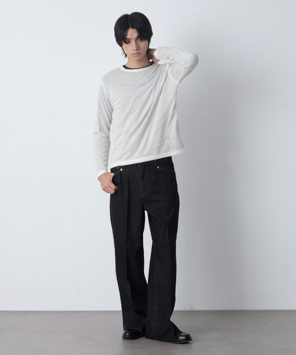 デニムブラック モデル：180cm L着用