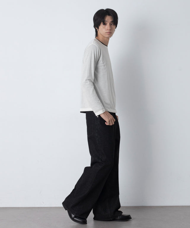 デニムブラック モデル：180cm L着用