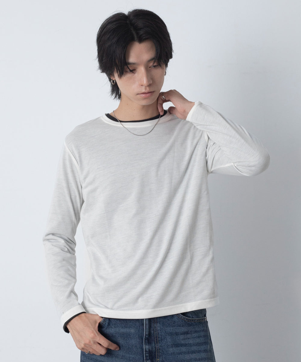 ホワイト モデル：180cm L着用