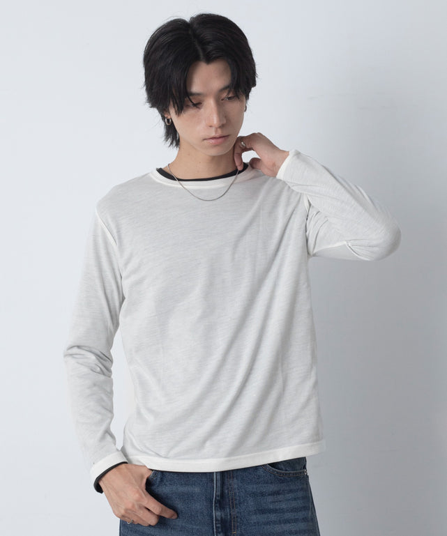 ホワイト モデル：180cm L着用