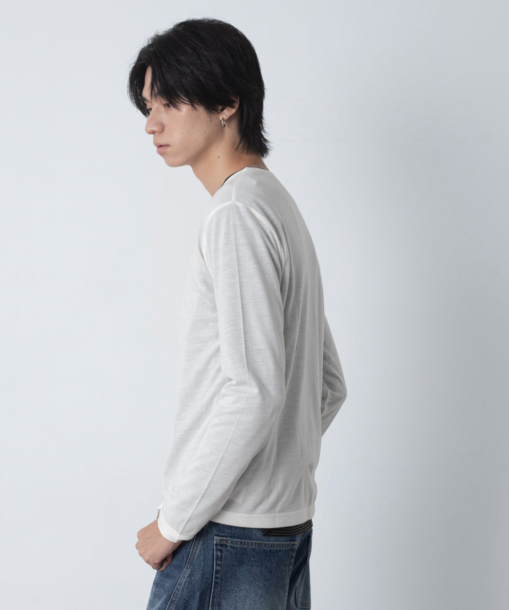 ホワイト モデル：180cm L着用
