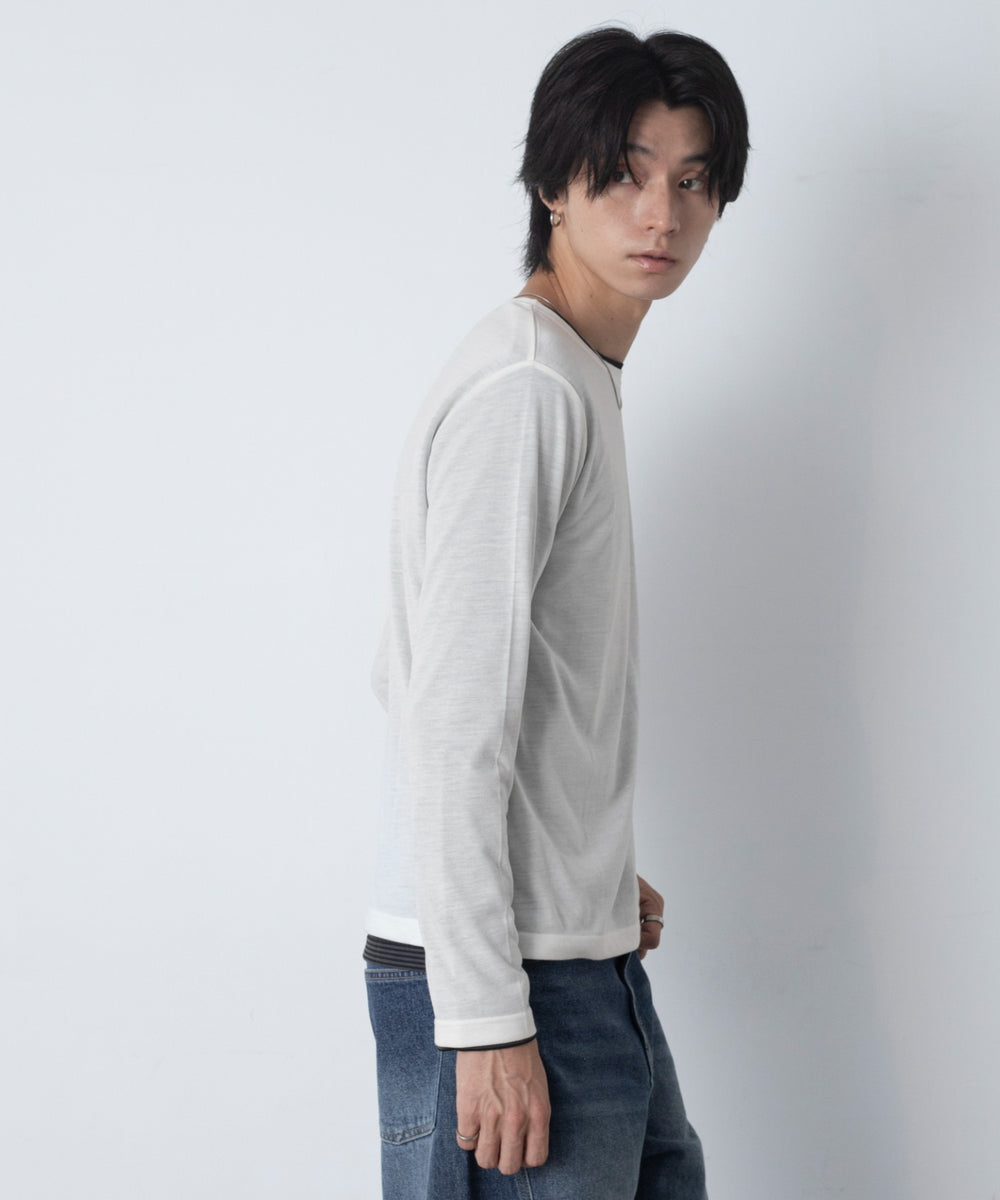 ホワイト モデル：180cm L着用