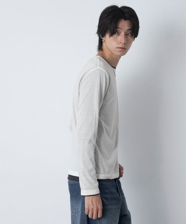 ホワイト モデル：180cm L着用