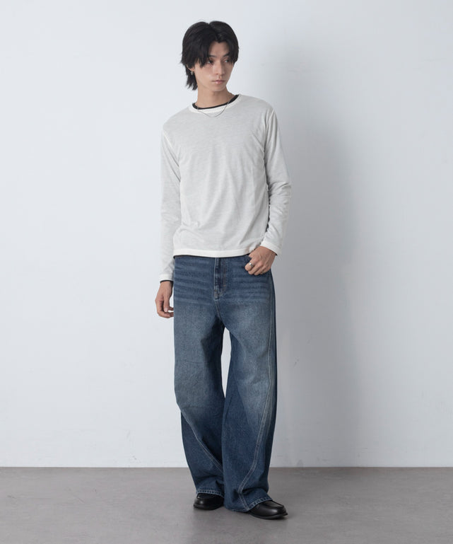ホワイト モデル：180cm L着用