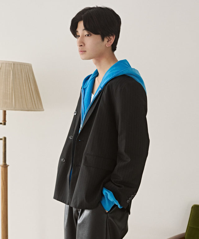 ブラックストライプ モデル：180cm L着用