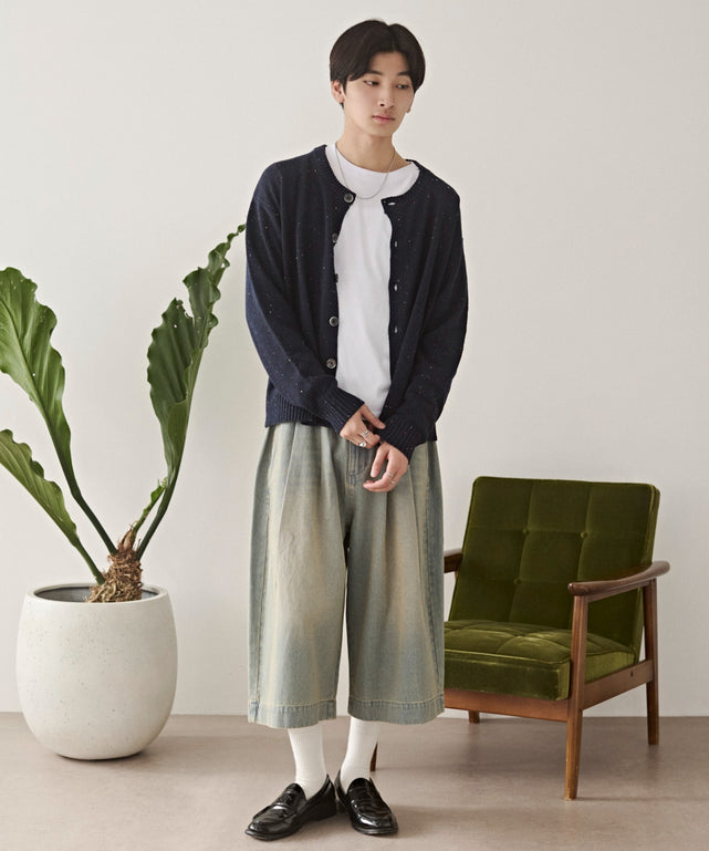 ネイビー モデル：180cm L着用