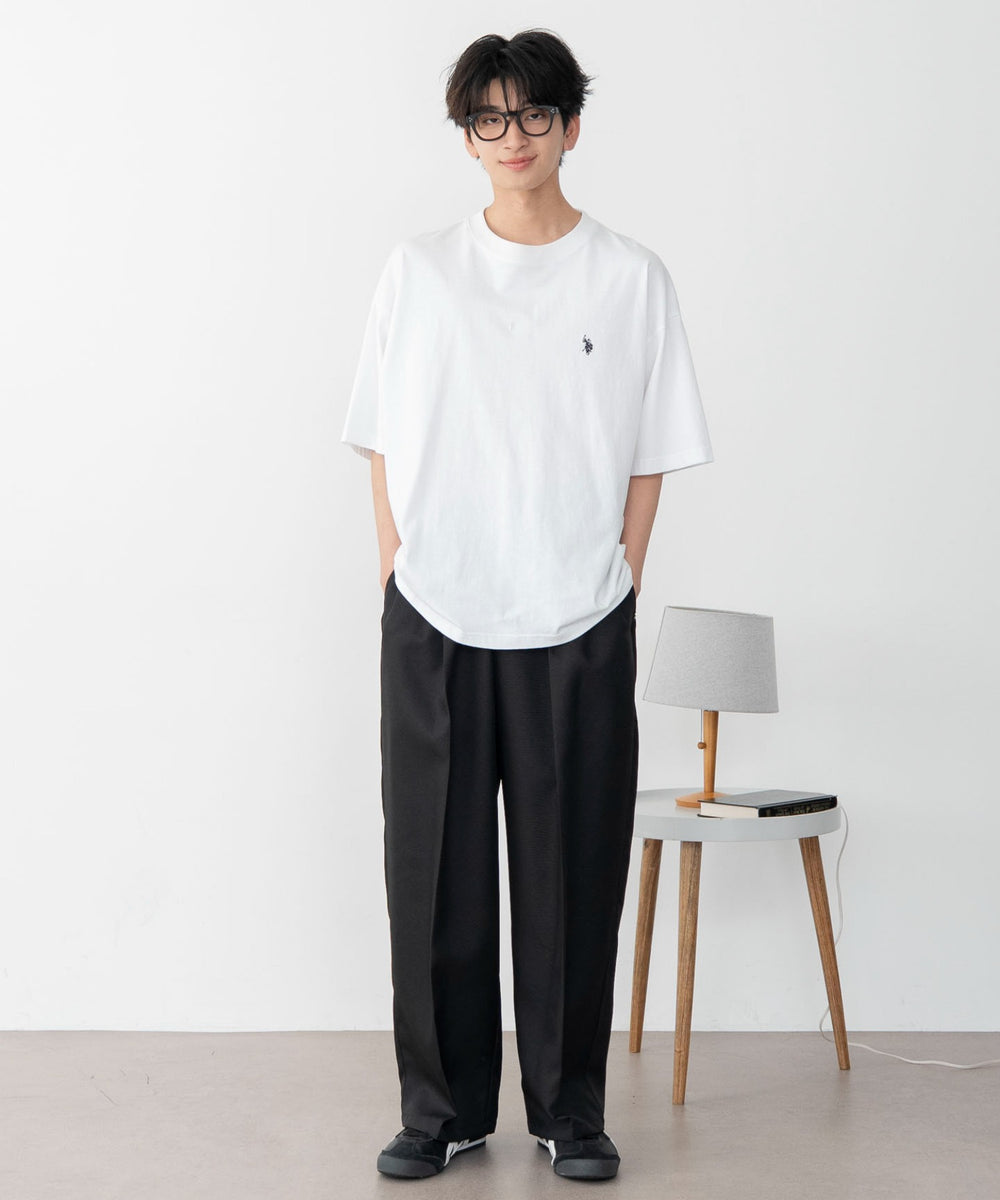 ホワイト モデル:180cm Lサイズ着用