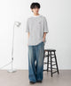 ホワイトボーダー モデル:180cm Lサイズ着用