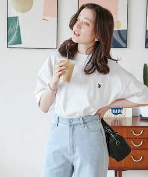 ホワイト モデル:162cm Mサイズ着用