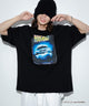 別注BACK　TO　THE　FUTURE　T（S）/柄2 モデル：174cm L着用