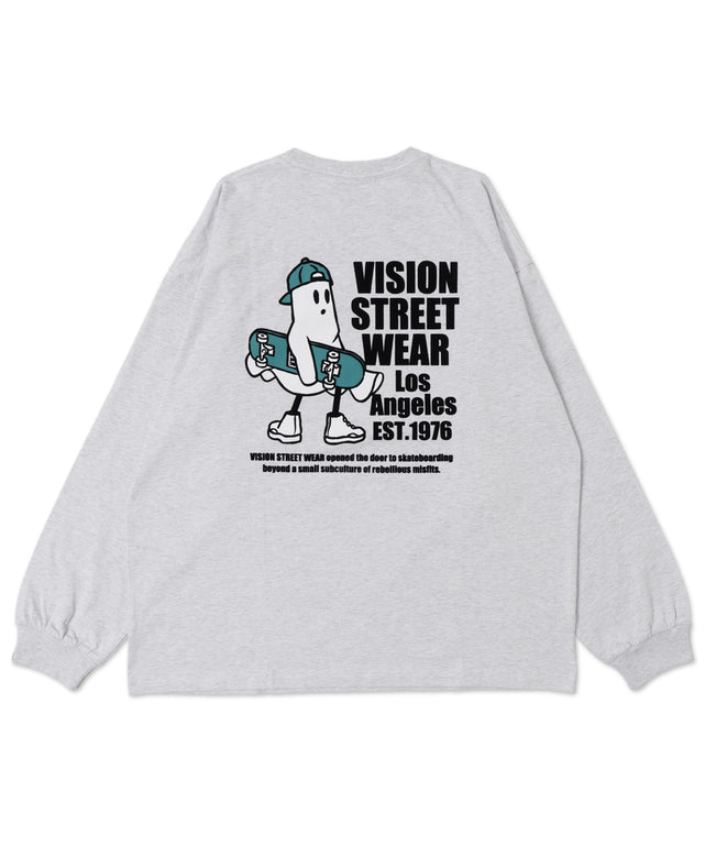 別注VISIONゴーストスケータープリントT（LS）