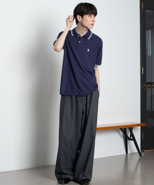 ネイビー　モデル：177cm L着用