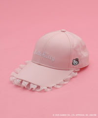 HELLOKITTYコラボフリルレースキャップ