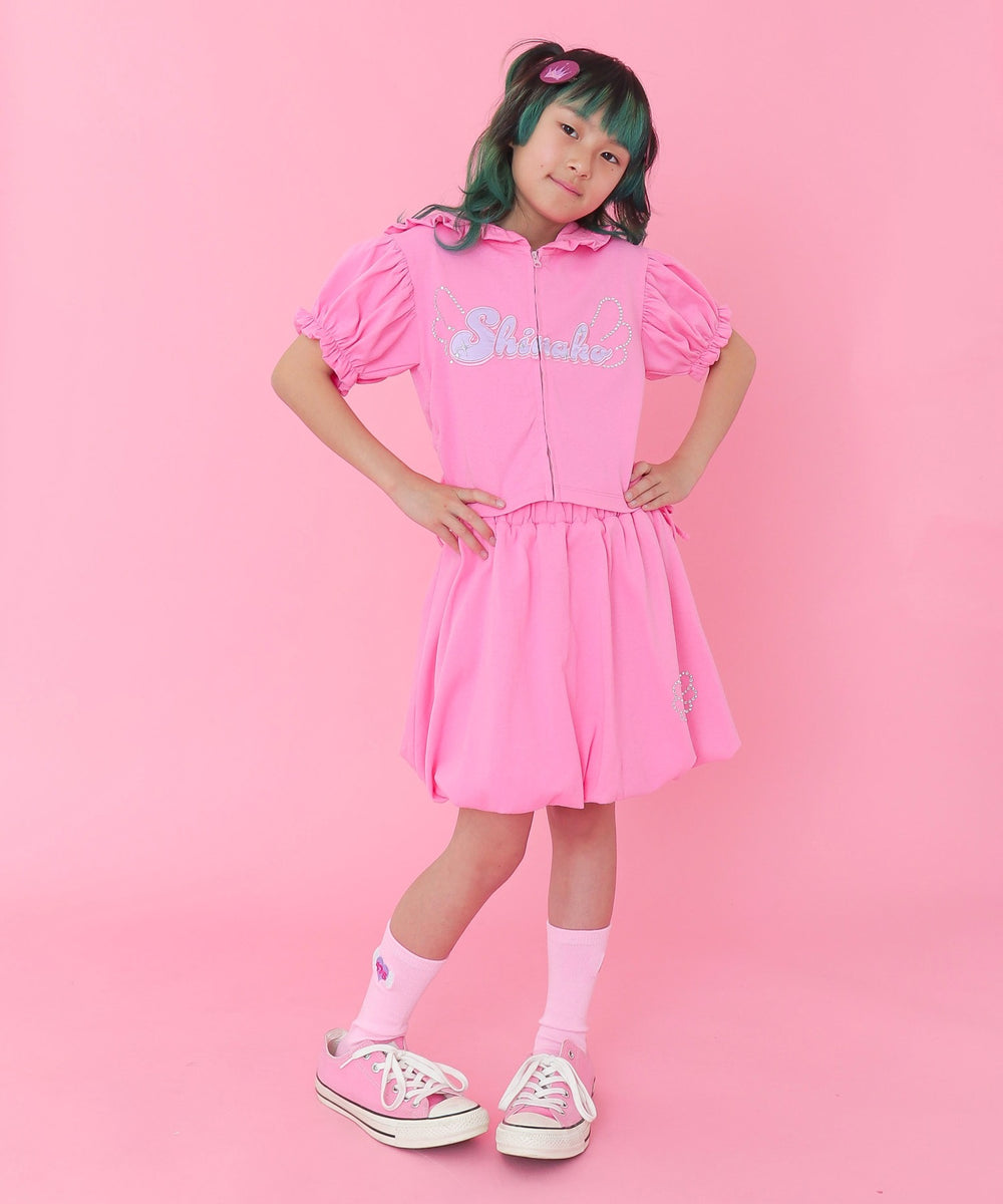 ピンク モデル：125cm S着用