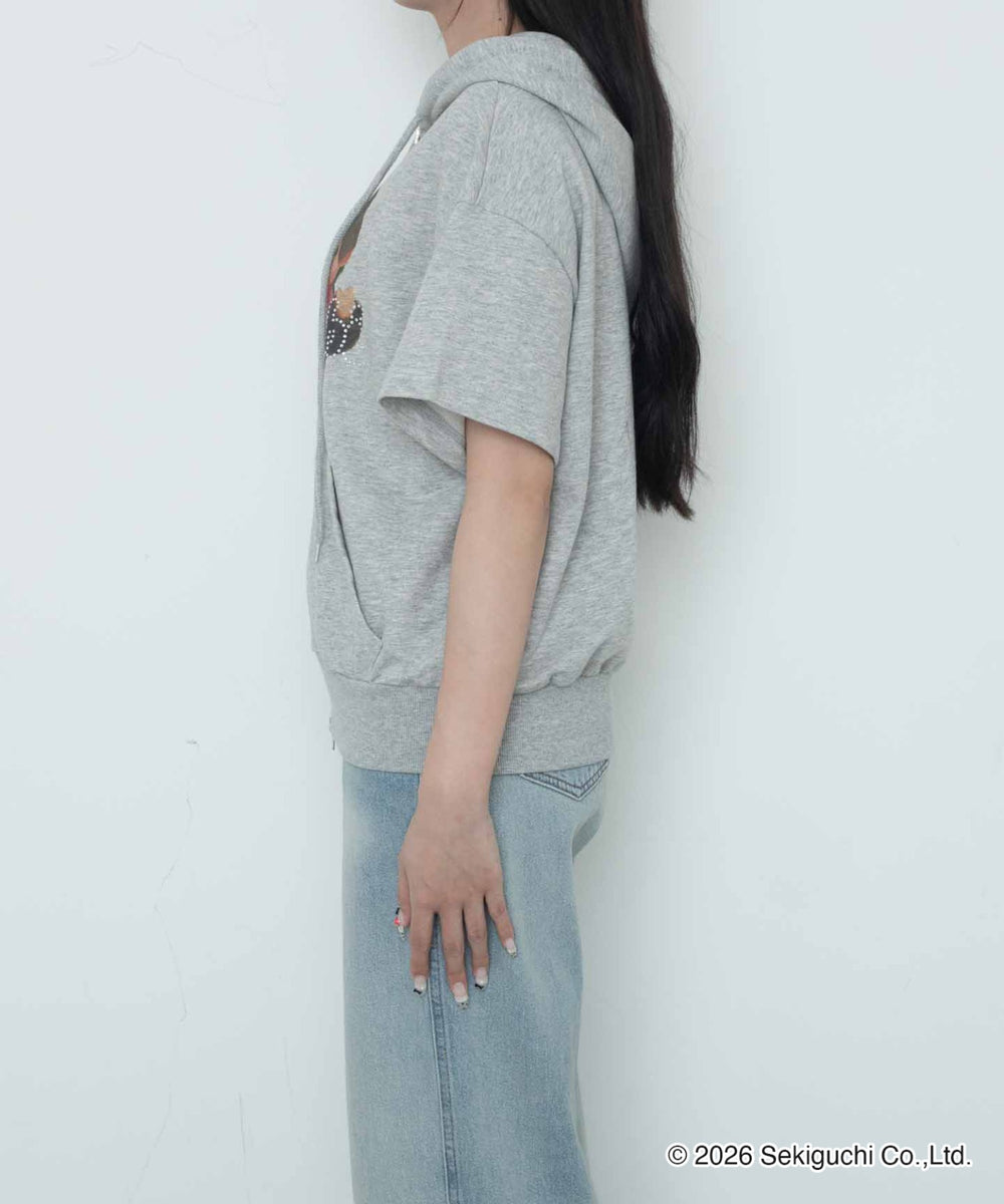 杢グレー モデル:162cm F着用