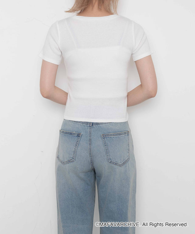 ホワイト モデル:165cm F着用