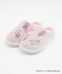 ESTHER BUNNYコラボもこもこルームシューズ