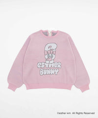 ESTHER BUNNYコラボバックリボンニット