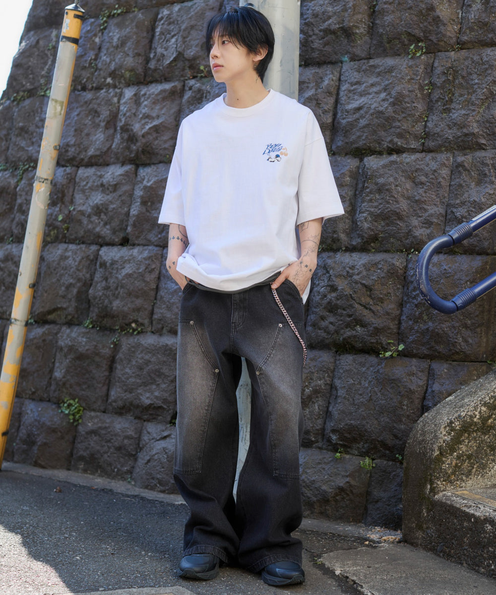 ホワイト モデル：175cm L着用