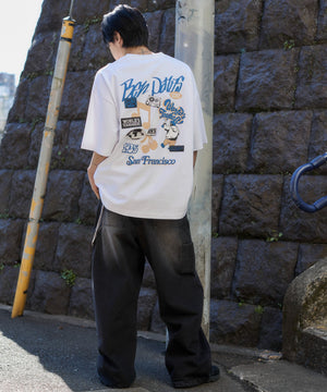 ホワイト モデル：175cm L着用