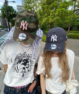 【WEGO限定デザイン】別注NEWERA　940　damage