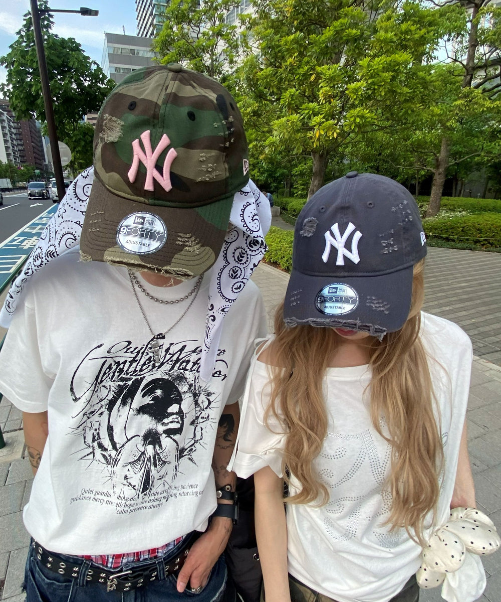 【WEGO限定デザイン】別注NEWERA　940　damage