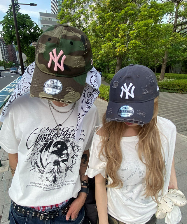 【WEGO限定デザイン】別注NEWERA　940　damage