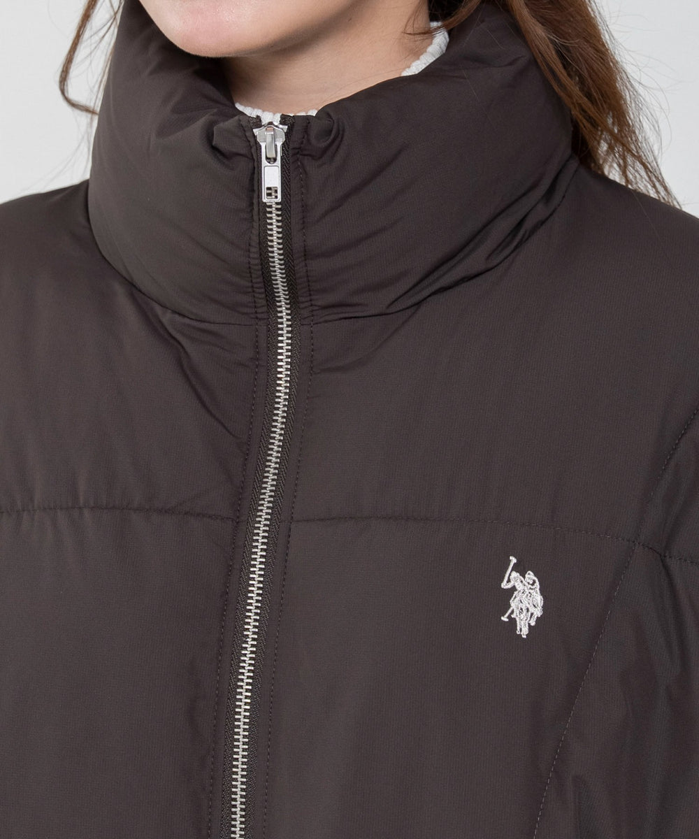 別注U.S.POLO ASSN.ハイネックパファーブルゾン