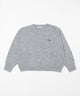別注U.S.POLO ASSN.モヘアライクニットプルオーバー/グレー