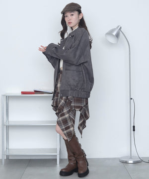 チャコール　モデル：163cm F着用