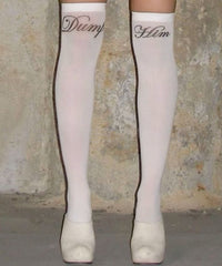 レタリングロゴシアーニーハイソックス2(23-25cm)