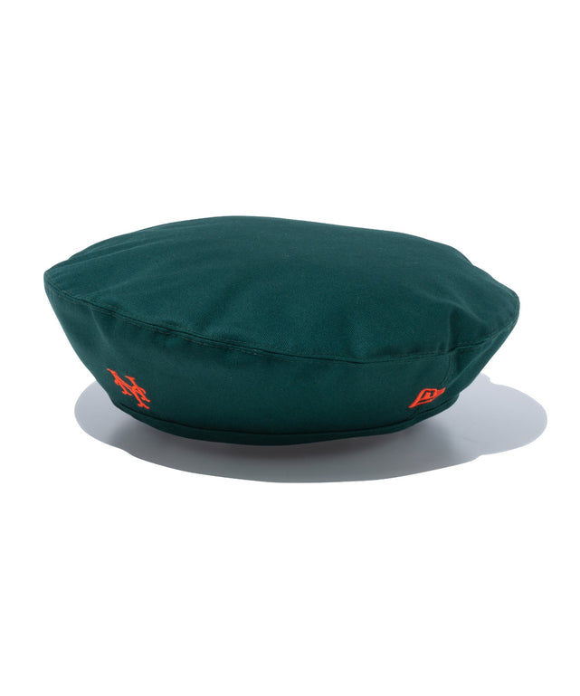 NEWERA　Mini　Logo　BERET/ダークグリーン(柄2)