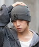＇47　CUFF　KNIT/柄2(NYチャコール)