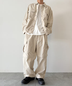 ベージュ モデル：175cm L着用
