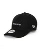 NEWERA　9FORTY/ロゴ　ブラック／スノーホワイト（柄7）