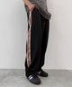 ライントラックパンツ/ブラック モデル：175cm F着用