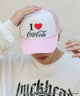 Coca-Cola 80's MESH CAP/ピンク