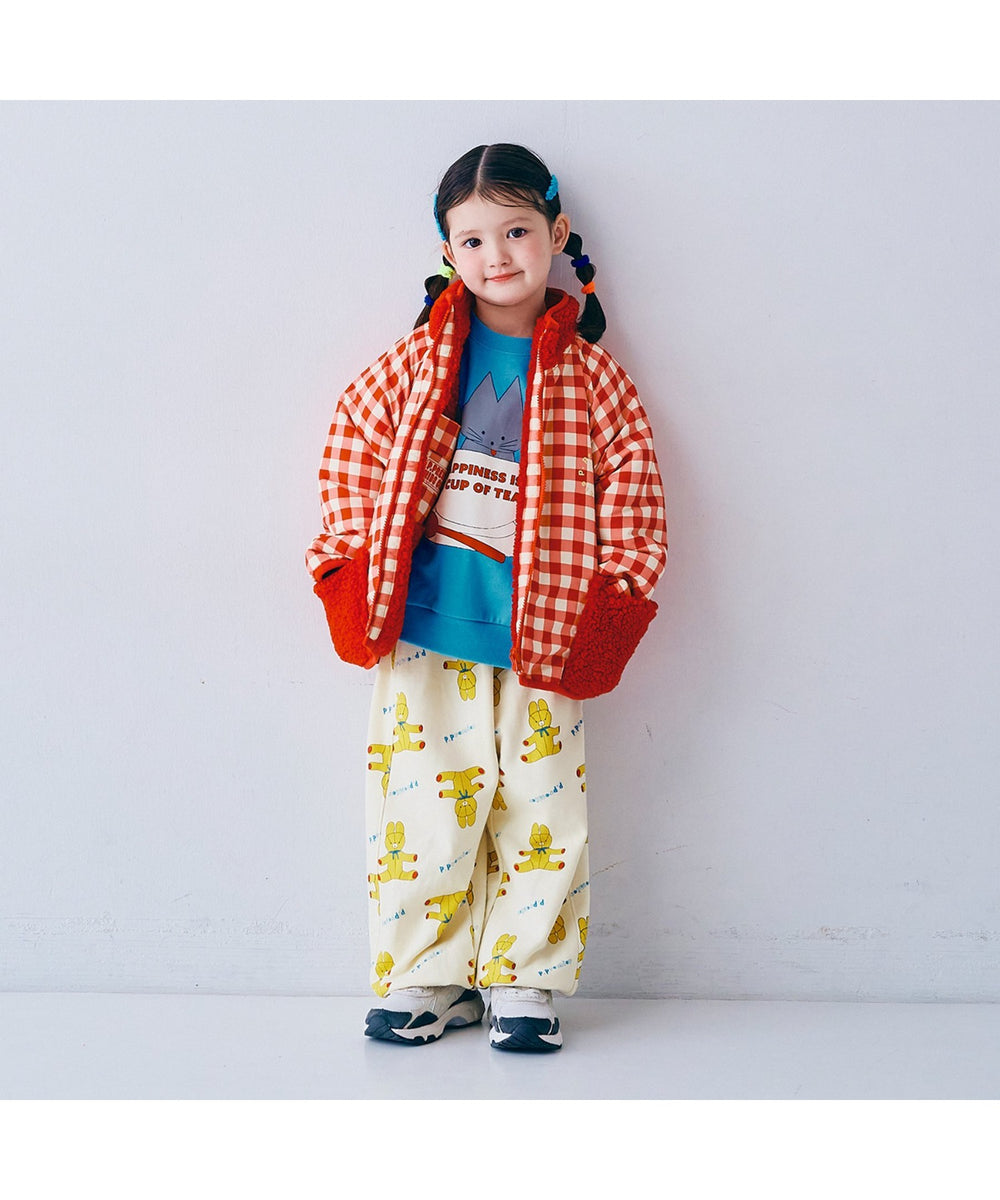 ホワイトアイボリー モデル:107cm 110サイズ着用