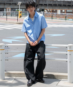 ブルーストライプ モデル：180cm L着用