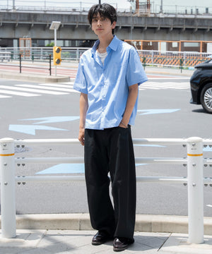 ブルーストライプ モデル：180cm L着用