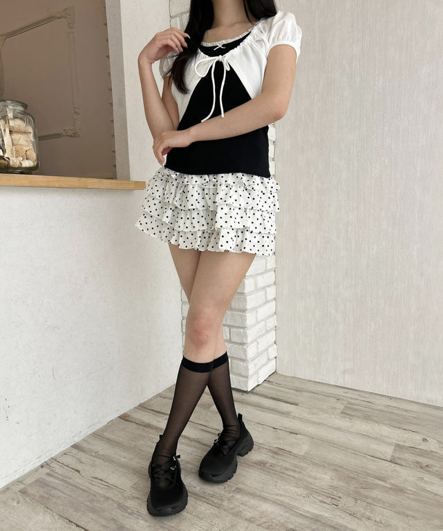 ホワイトその他 モデル：155㎝ F着用