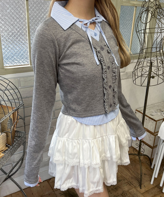 グレー モデル：160㎝ F着用